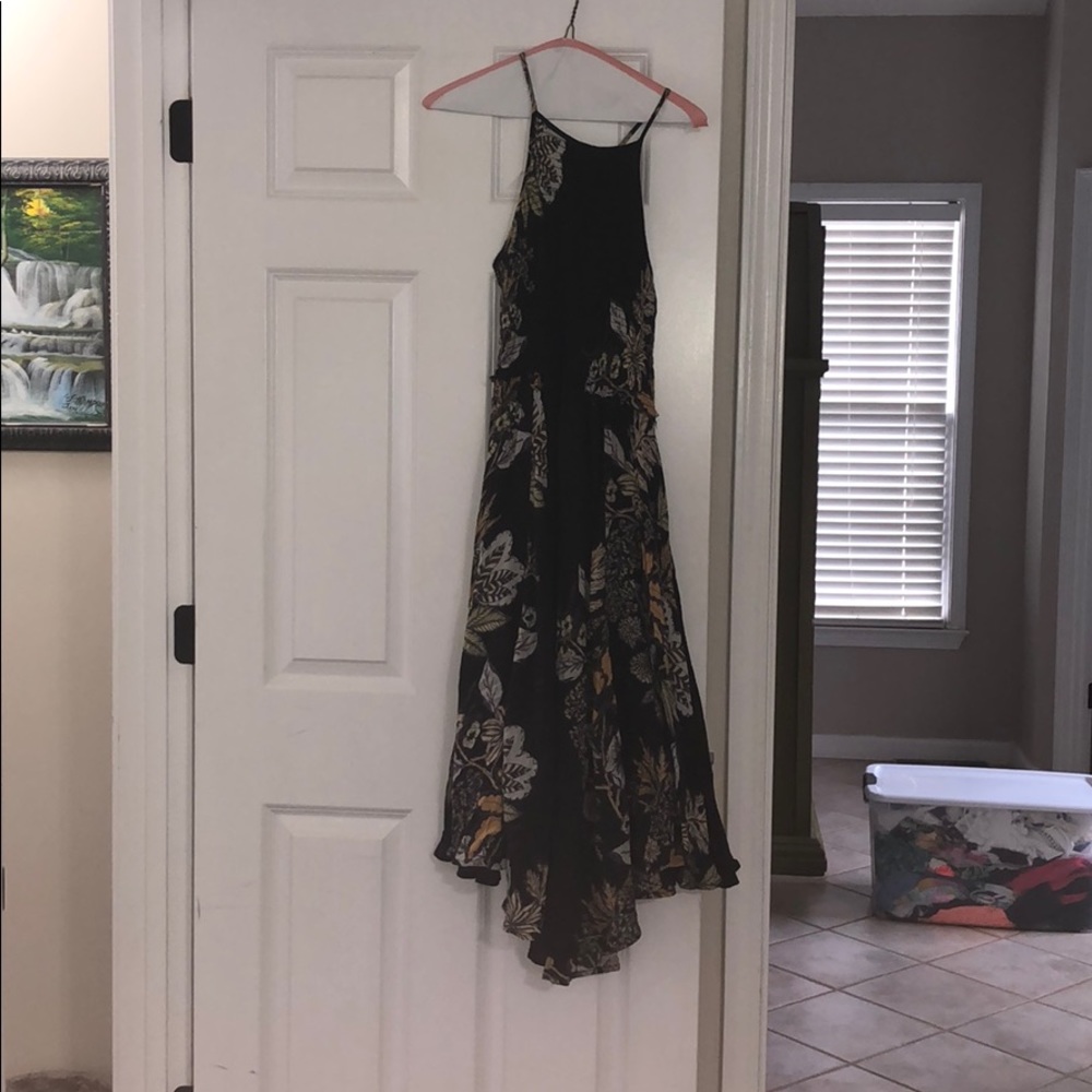 Free people flowy ankle dress